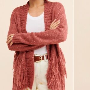 Caroline Fringe Knit Sweater